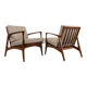 Fauteuils des années 60, Danemark, ensemble de 2