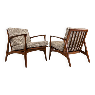 Mid Century Armchairs, Denmark, 60s, Set Of 2