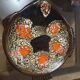 6 vintage fish plates signed Marius Giuge - Vallauris