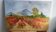 Textured autumn landscape painting – signed Jane – 70x50 cm