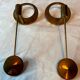 Bougeoirs appliques en laiton Arthur Pe
