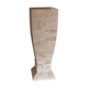 Column, Hollywood Regency style travertine pedestal, 1970s