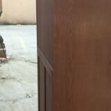 Bar work French formica red-pink and oak circa 40 Francisque Chaleyssin