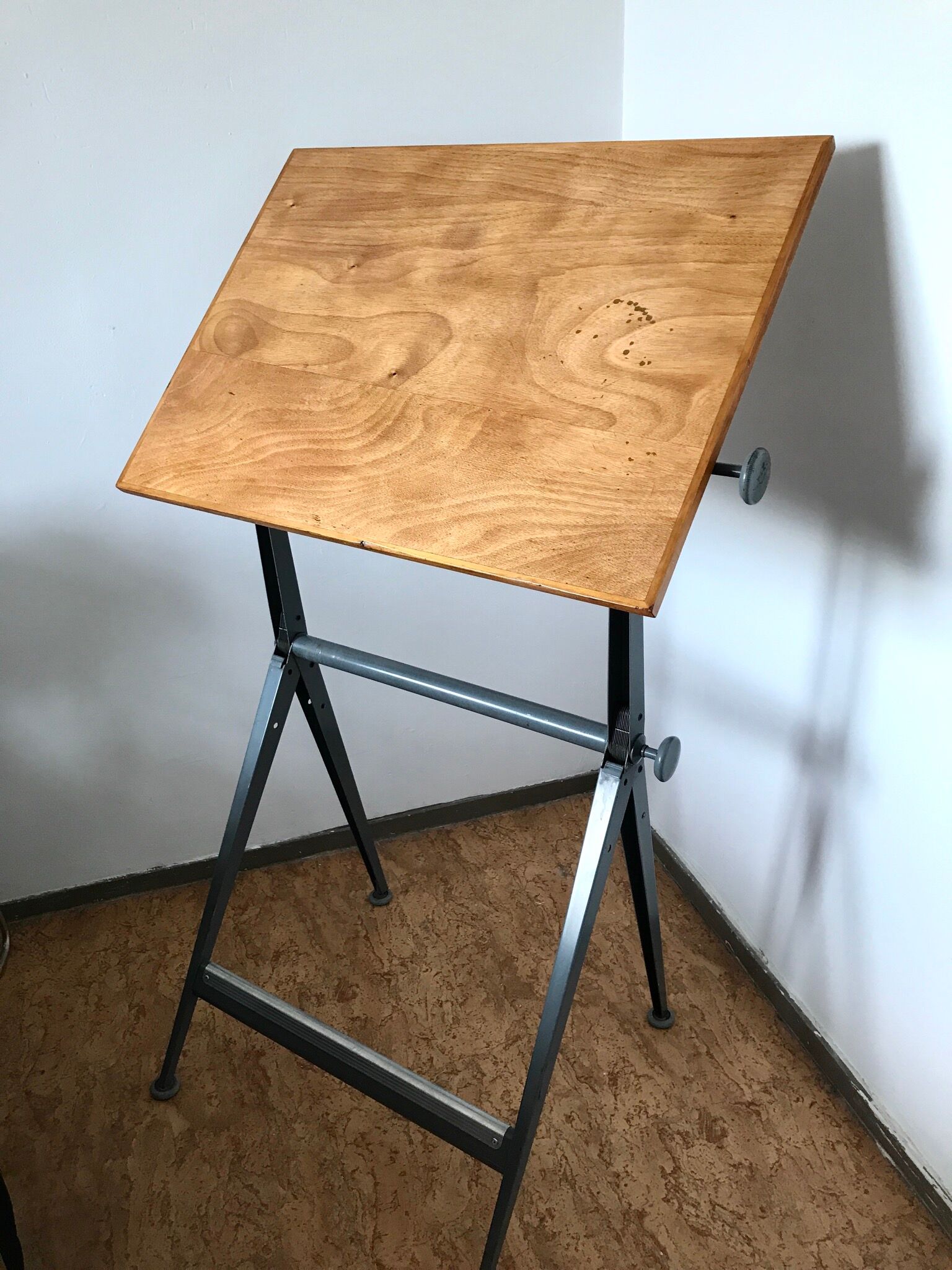 Drawing table Friso kramer for Ahrend by Circkel 1950