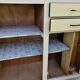 Buffet cuisine in pale yellow formica 50/60 years