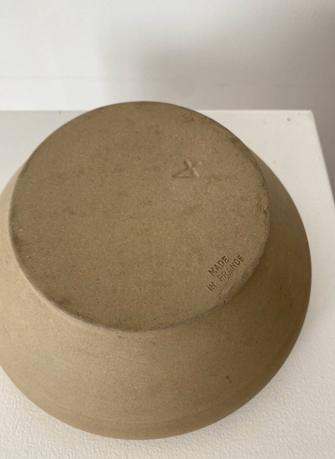 Terracotta salad bowl