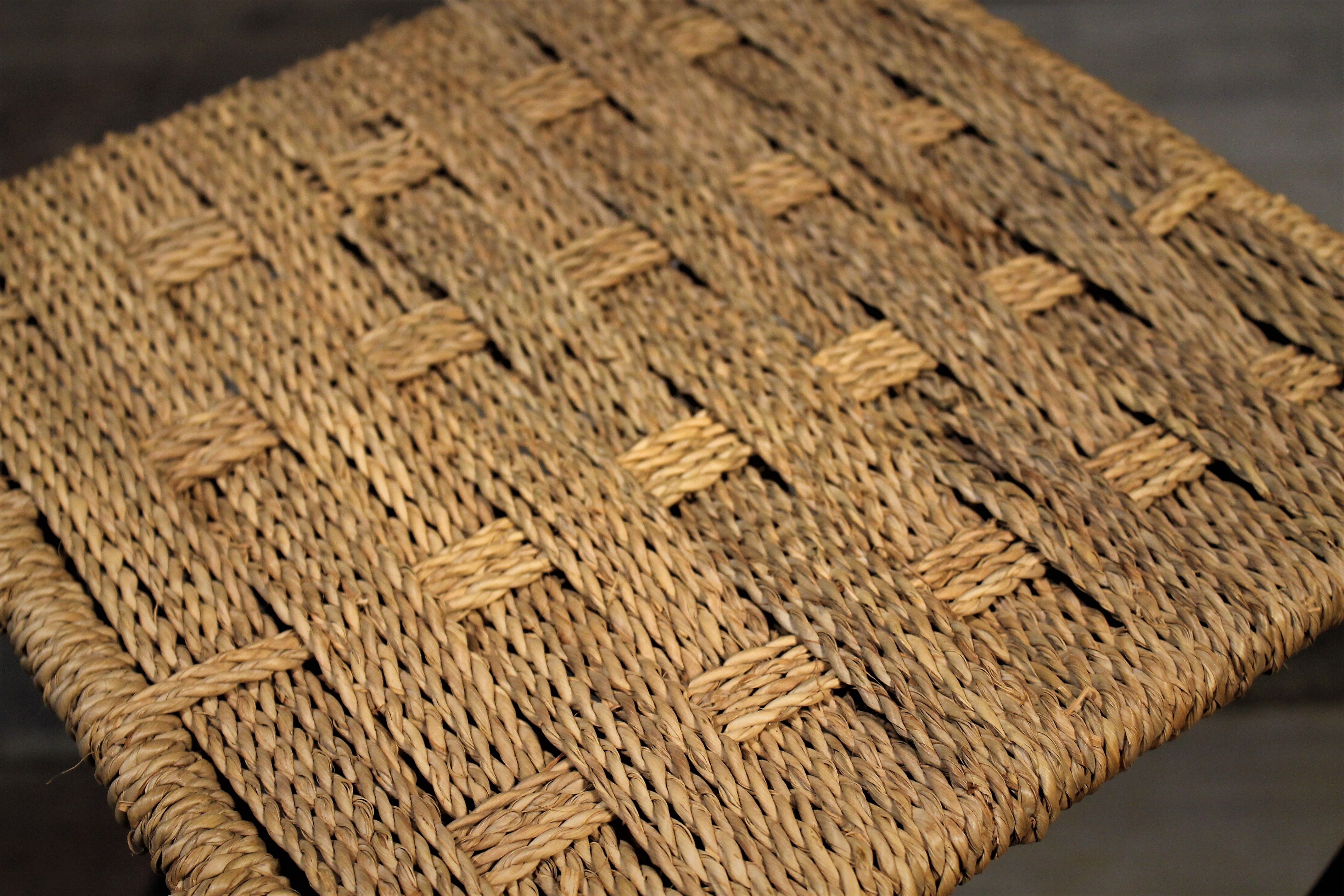 Stool metal & rope 1950