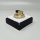 1970s Gorgeous Smoking Set in Lucite and Brass. Made in Italy