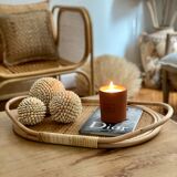 Rattan and caning tray