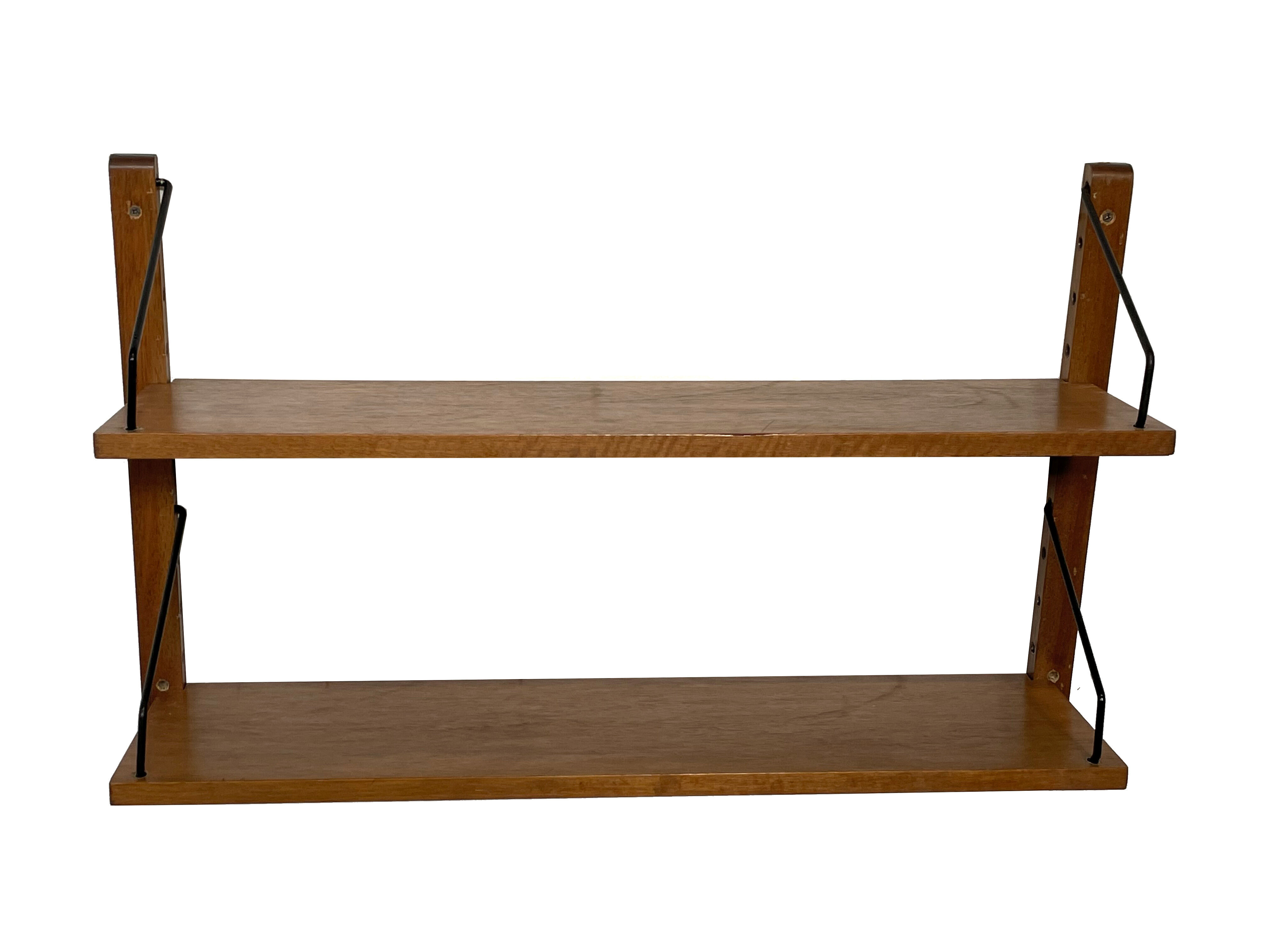 Vintage wall unit Poul Cadovius Danish design compact