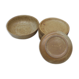 Glazed ceramic service Vallauris 1950'