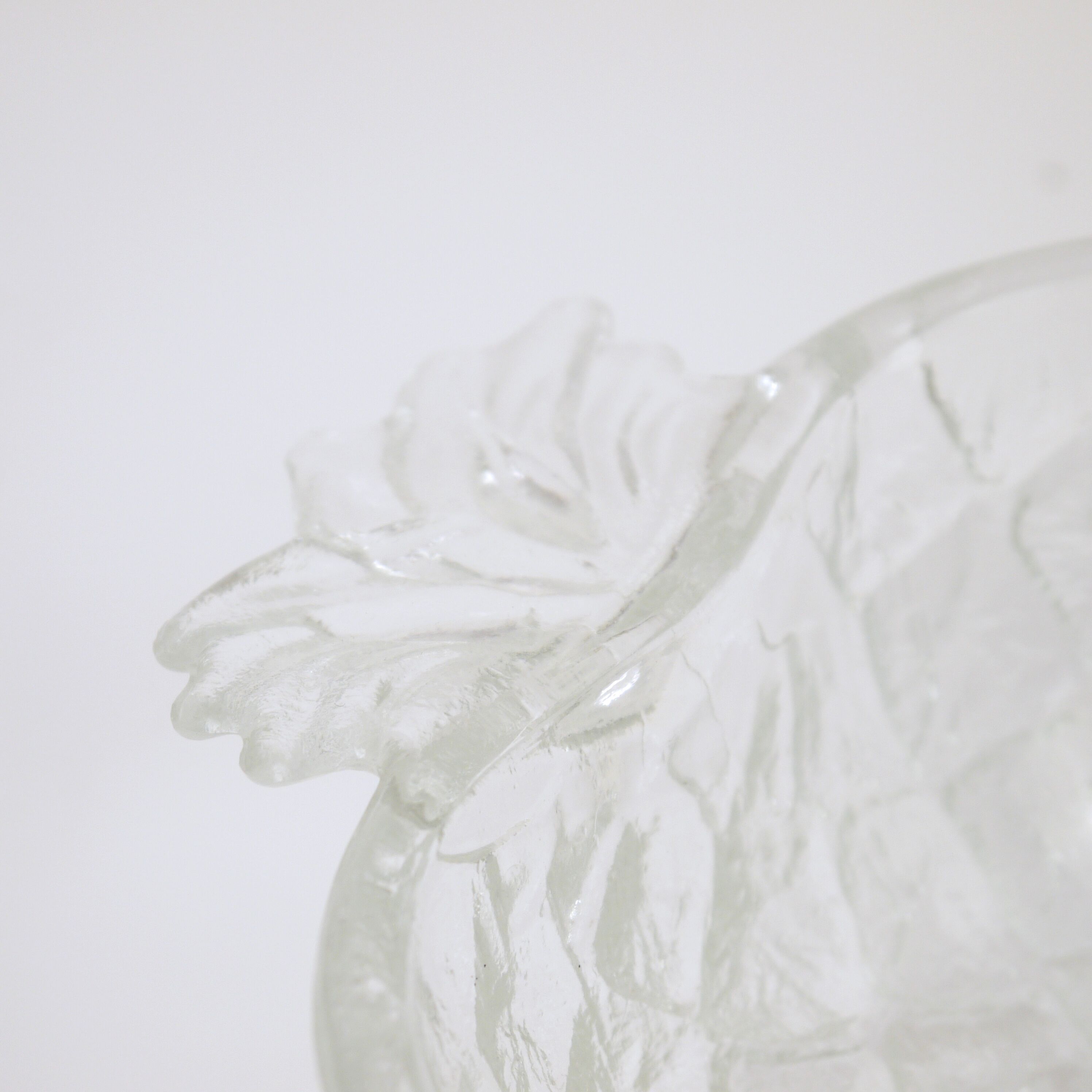 Pineapple salad in glass