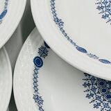 Set of 7 Pontesa dessert plates