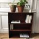 Library shelves vintage solid wood