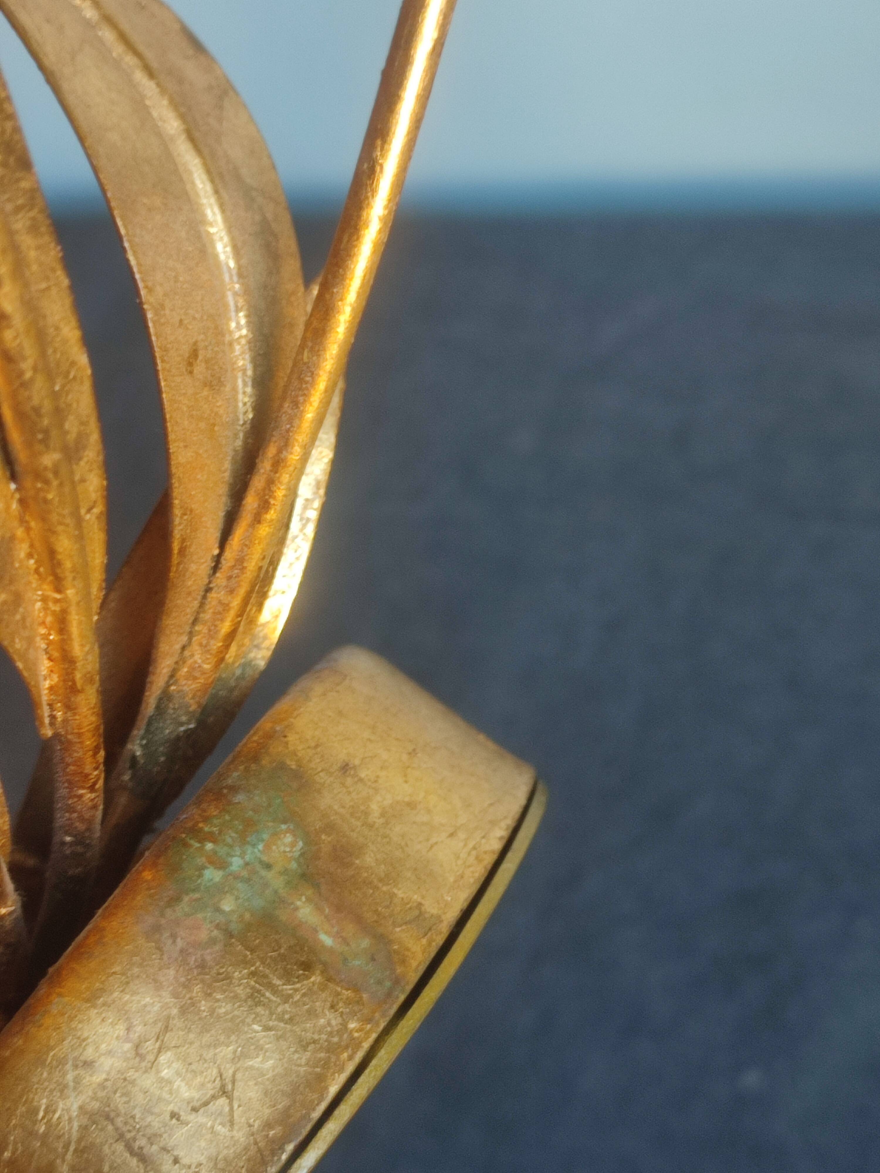 Pair of vintage Italian Hollywood Regency style sconces