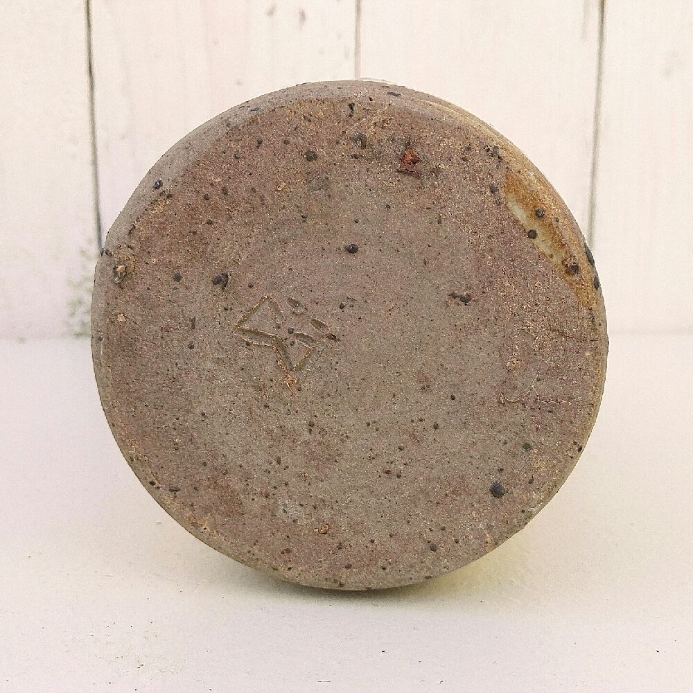 Bottle in sandstone pyrity vintage trendy decoration