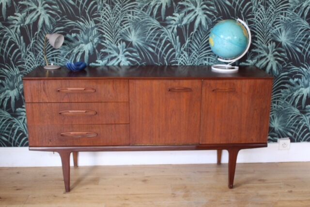 Vintage scandinavian sideboard by Jentique 1960s