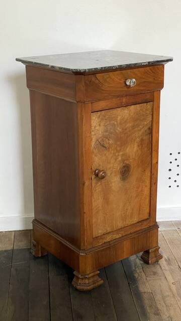 Antique Marble Bedside Table