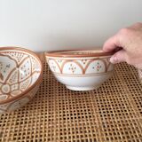 Lot of Moroccan seral bowls