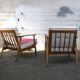 Chair vintage rose