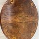 Victorian Sutherland table — walnut burl inlaid top