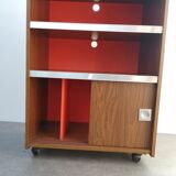 Furniture on wheels hi-fi year 1970 Berlioz vintage