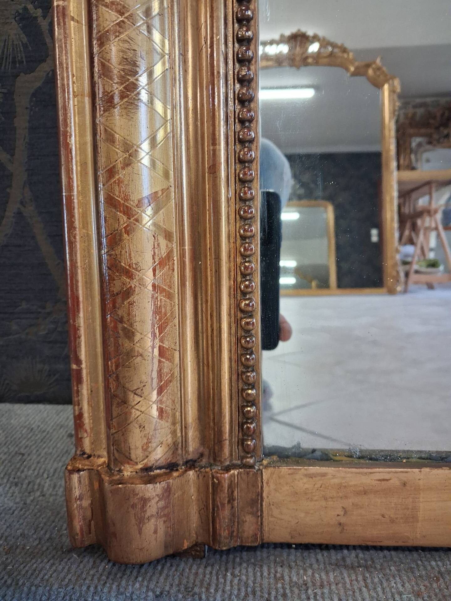 Louis Philippe mirror 167 x 107