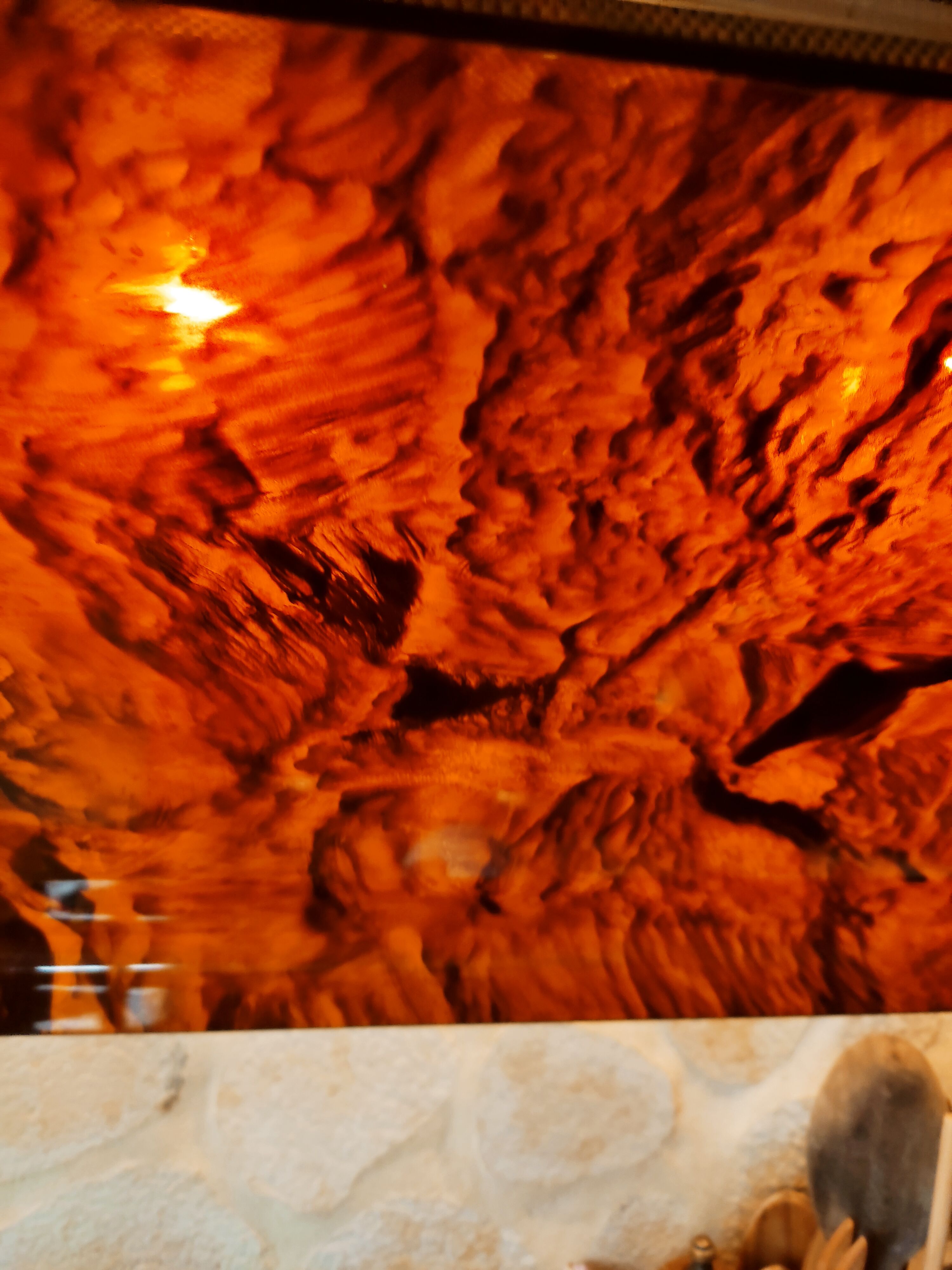 Guzzini tray in lucite