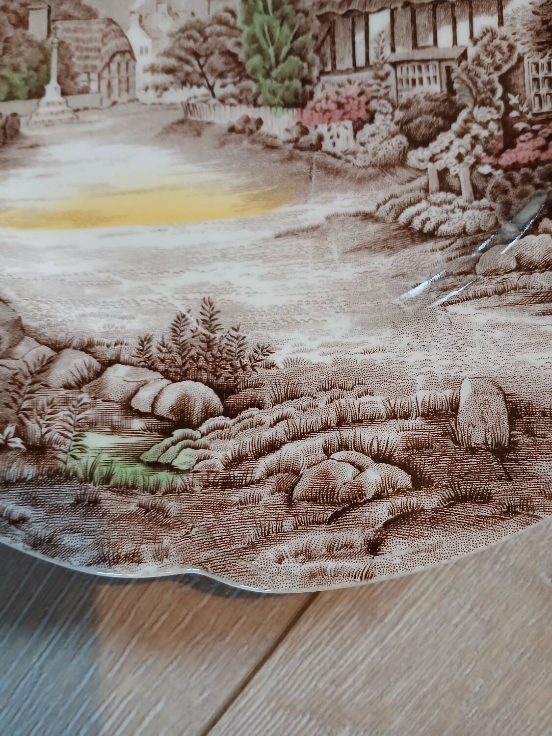 Antique Johnson Bros Dinner Plate