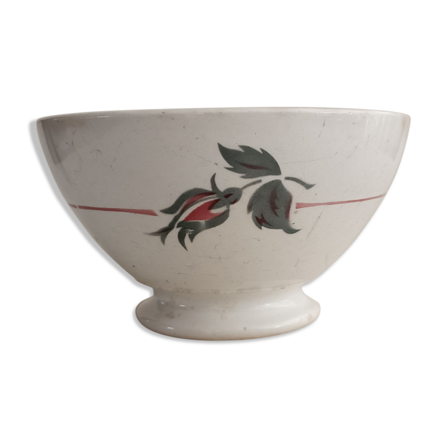 Iron earth bowl Digoin Sarreguemines