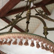 Bronze billiard chandelier