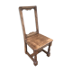 Former lorraine baby chair assise child light vintage wood