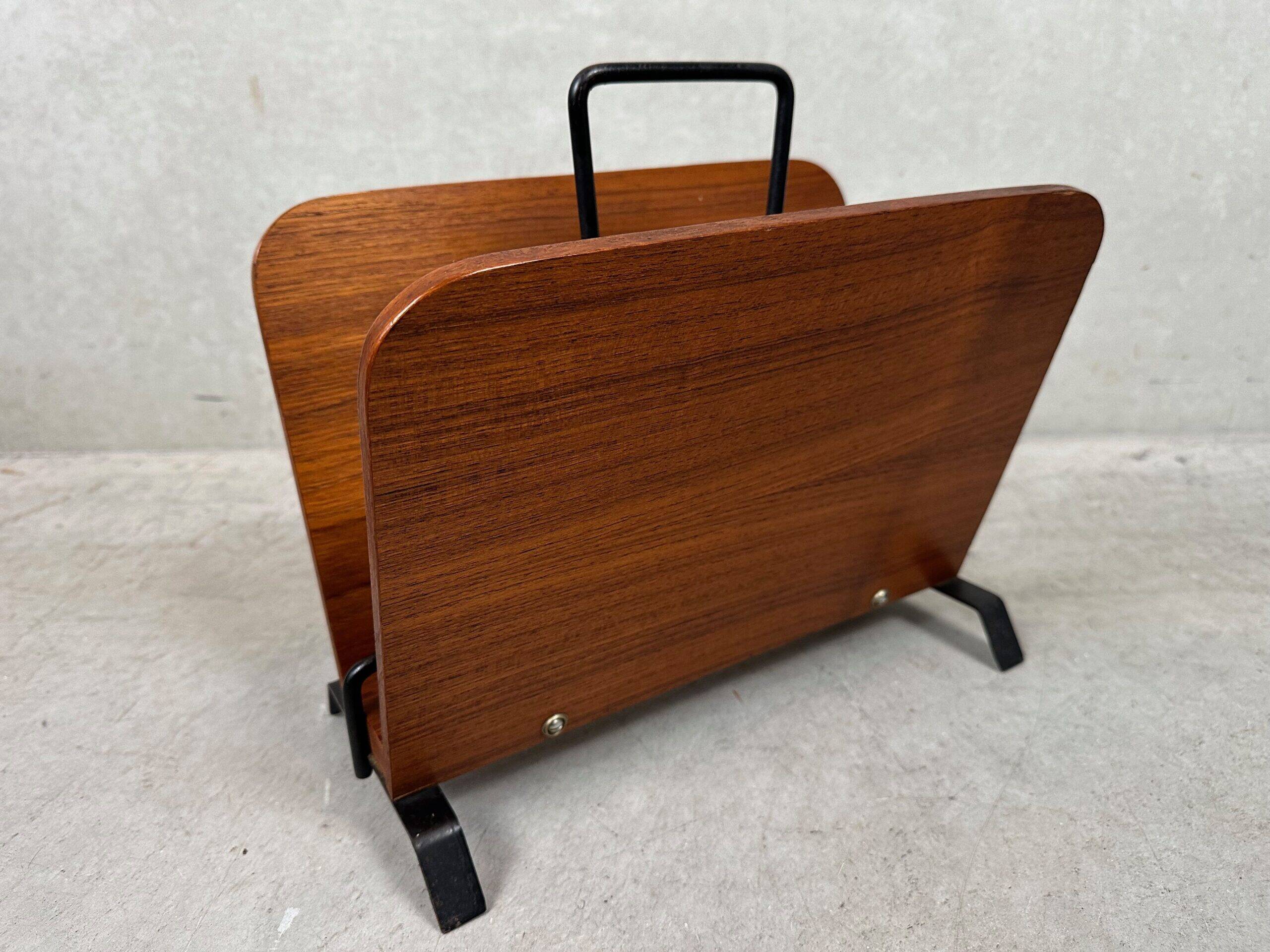 Vintage rosewood magazine rack – Cees Braakman