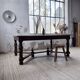 Oak table in Louis XIV style 1900