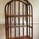 Rattan shelf