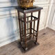 Pair of riveted wrought iron pedestals, circa 1900