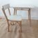 Bureau et chaise enfant baumann