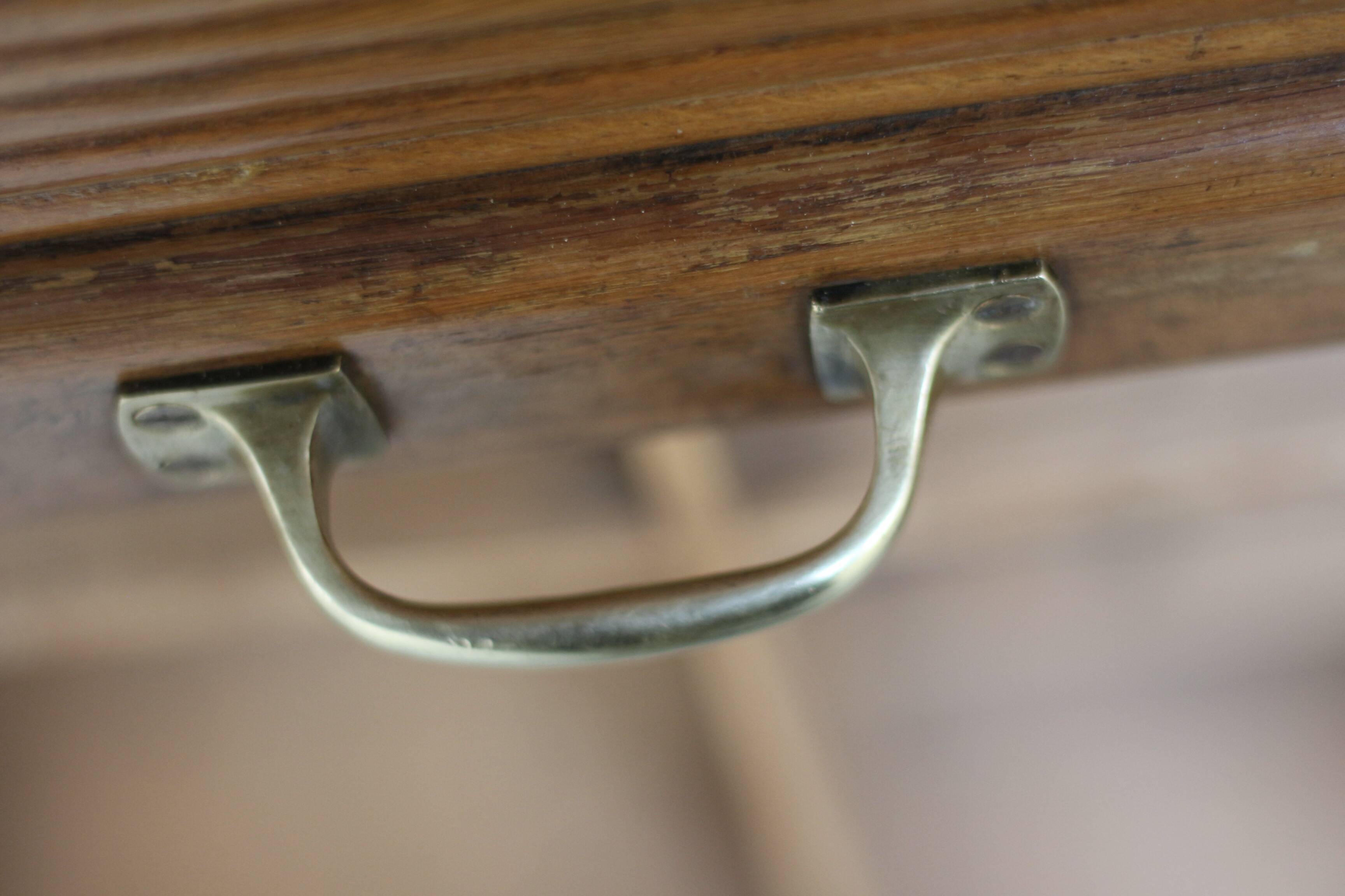 Magnificent curtain filing cabinet from La Poste (1920s/1930s).