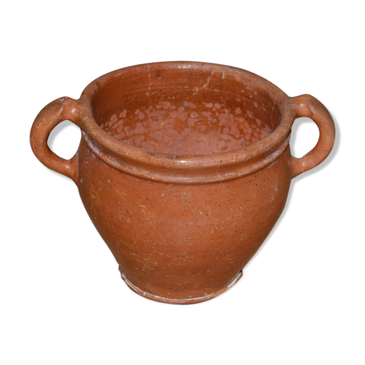 Pot olive earthenware of Dieulefit, France at the end of the nineteenth century