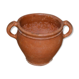 Pot olive earthenware of Dieulefit, France at the end of the nineteenth century