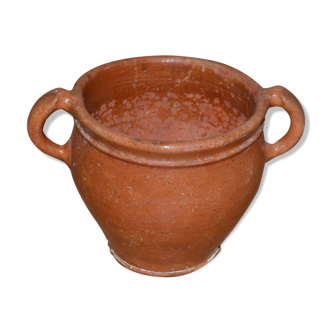 Pot olive earthenware of Dieulefit, France at the end of the nineteenth century