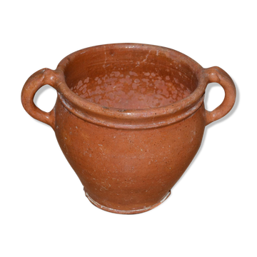 Pot olive earthenware of Dieulefit, France at the end of the nineteenth century