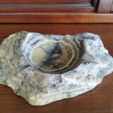 Brutalist onyx ashtray