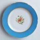 6 dessert plates in porcelain Old Paris 19th century