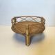 Porte plante en rotin vintage