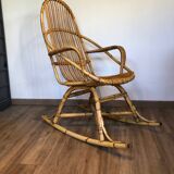 Rattan rocking chair
