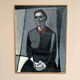 Large Original Swedish Oil on Canvas – "Portrait of Mme S" by Axel Ekelund – Signed – Vintage and Framed – 89 × 67 cm (35" × 26.4")