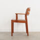 Oak chair, Danish design, 1960s, designer: Poul M Volther, manufacturing: FDB