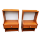 Paire de chevets scandinaves