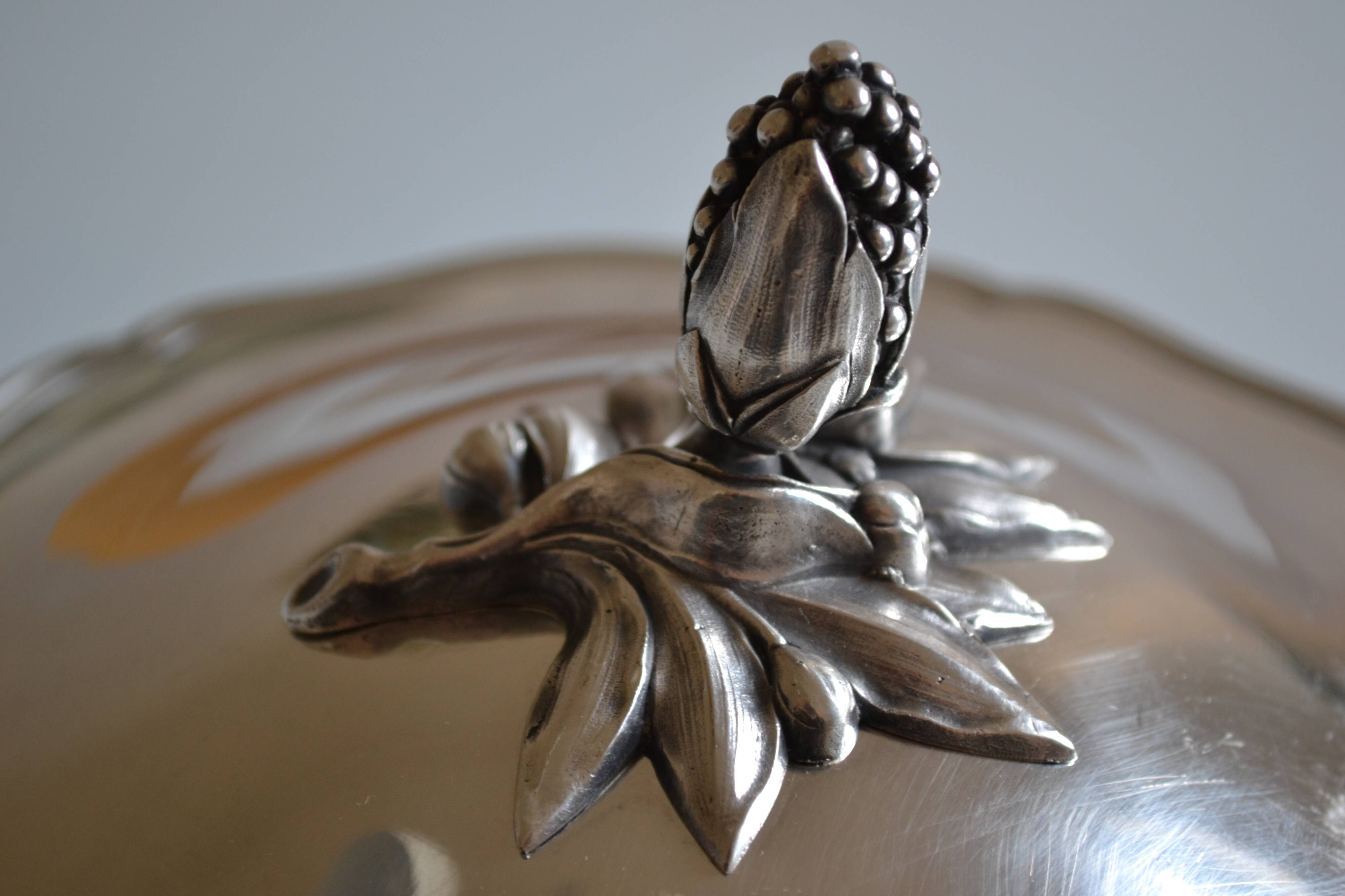 Christofle légumier métal argenté